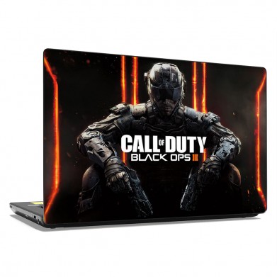 Наклейка на ноутбук - Call of Duty laser back Наклейка на ноутбук - Call of Duty laser back