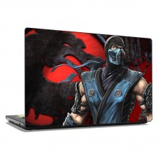 Наклейка на ноутбук - Mortal Kombat Sub-zero comics