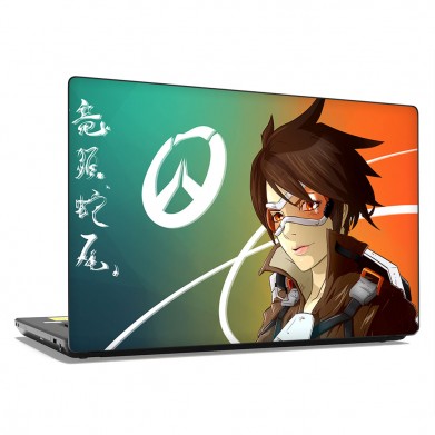 Наклейка на ноутбук - Overwatch Nice Tracer Наклейка на ноутбук - Overwatch Nice Tracer