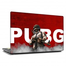 Наклейка на ноутбук - PUBG Helmet Guy