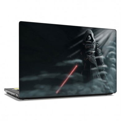Наклейка на ноутбук - Darth Vader in the sky Наклейка на ноутбук - Darth Vader in the sky