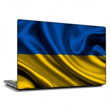 Наклейка на ноутбук - Флаг Украины