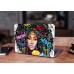 Наклейка на ноутбук - Graffiti Hair Lady Portrait Наклейка на ноутбук - Graffiti Hair Lady Portrait