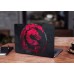 Наклейка на ноутбук - Mortal Kombat red logo Наклейка на ноутбук - Mortal Kombat red logo