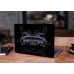 Наклейка на ноутбук - Purple sportcar Наклейка на ноутбук - Purple sportcar