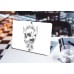 Наклейка на ноутбук - Horns Skull Наклейка на ноутбук - Horns Skull