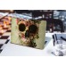 Наклейка на ноутбук - Garden Skull Light Наклейка на ноутбук - Garden Skull Light