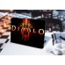 Наклейка на ноутбук - Diablo 3 logo Наклейка на ноутбук - Diablo 3 logo