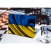 Наклейка на ноутбук - Флаг Украины Наклейка на ноутбук - Флаг Украины