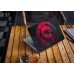 Наклейка на ноутбук - Mortal Kombat red logo Наклейка на ноутбук - Mortal Kombat red logo
