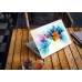 Наклейка на ноутбук - Art flower abstraction