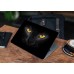 Наклейка на ноутбук - Black Cat Eyes