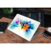 Наклейка на ноутбук - Art flower abstraction