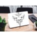 Наклейка на ноутбук - Floral Skulls Наклейка на ноутбук - Floral Skulls