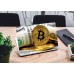 Наклейка на ноутбук - Bitcoin or dollar Наклейка на ноутбук - Bitcoin or dollar