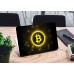 Наклейка на ноутбук - Yellow Bitcoin Наклейка на ноутбук - Yellow Bitcoin