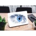 Наклейка на ноутбук - Digital white eye Наклейка на ноутбук - Digital white eye