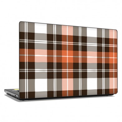 Наклейка на ноутбук - Copper Plaid Наклейка на ноутбук - Copper Plaid