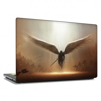Наклейка на ноутбук - Diablo flying angel Наклейка на ноутбук - Diablo flying angel