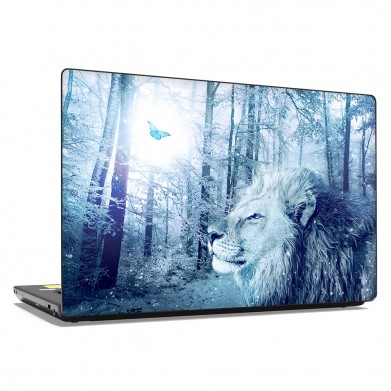 Наклейка на ноутбук - Lion butterfly Наклейка на ноутбук - Lion butterfly