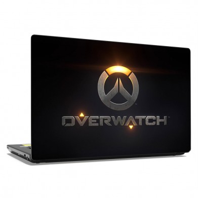 Наклейка на ноутбук - Overwatch logo