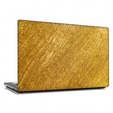 Наклейка на ноутбук - Gold abstraction Наклейка на ноутбук - Gold abstraction