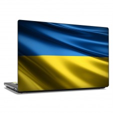 Наклейка на ноутбук - Украинский Флаг