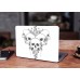 Наклейка на ноутбук - Floral Skulls Наклейка на ноутбук - Floral Skulls