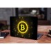 Наклейка на ноутбук - Yellow Bitcoin Наклейка на ноутбук - Yellow Bitcoin