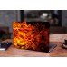 Наклейка на ноутбук - Flame background Наклейка на ноутбук - Flame background