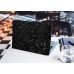 Наклейка на ноутбук - Black and white dark background Наклейка на ноутбук - Black and white dark background
