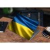 Наклейка на ноутбук - Украинский Флаг Наклейка на ноутбук - Украинский Флаг