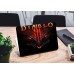 Наклейка на ноутбук - Diablo 3 Demon logo Наклейка на ноутбук - Diablo 3 Demon logo