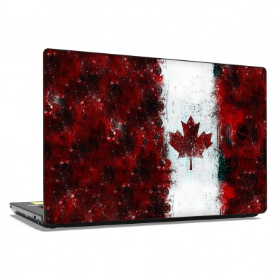 Наклейка на ноутбук - Canada