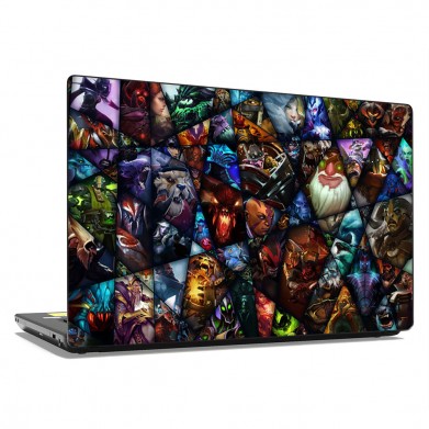 Наклейка на ноутбук - Dota Heroes Наклейка на ноутбук - Dota Heroes