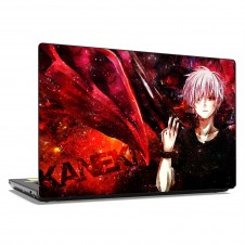 Наклейка на ноутбук - Аниме Токийский Гуль Kaneki