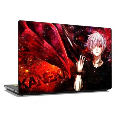 Наклейка на ноутбук - Аниме Токийский Гуль Kaneki