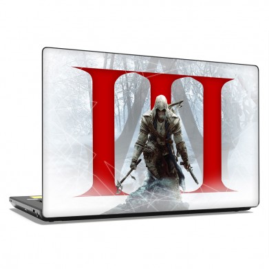 Наклейка на ноутбук - Assassins Creed 3 Наклейка на ноутбук - Assassins Creed 3