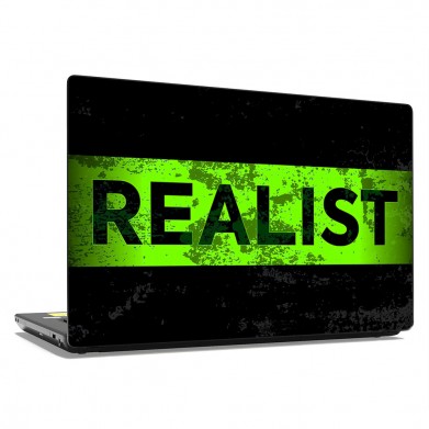 Наклейка на ноутбук - Realist