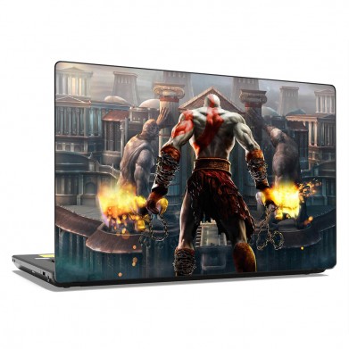 Наклейка на ноутбук - God Of War Бог войны Наклейка на ноутбук - God Of War Бог войны