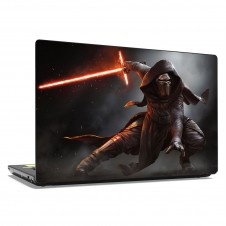 Наклейка на ноутбук - Star Wars glowing steel