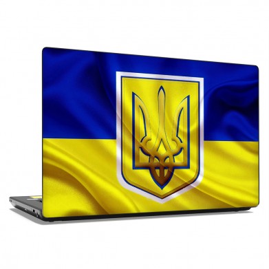 Наклейка на ноутбук - Герб України Наклейка на ноутбук - Герб України