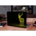 Наклейка на ноутбук - Geometric deer Наклейка на ноутбук - Geometric deer
