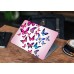 Наклейка на ноутбук - Pink Butterflies Наклейка на ноутбук - Pink Butterflies