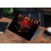 Наклейка на ноутбук - Diablo 3 Demon logo Наклейка на ноутбук - Diablo 3 Demon logo