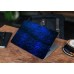 Наклейка на ноутбук - Intense blue Наклейка на ноутбук - Intense blue