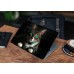 Наклейка на ноутбук - Green eyes cat Наклейка на ноутбук - Green eyes cat